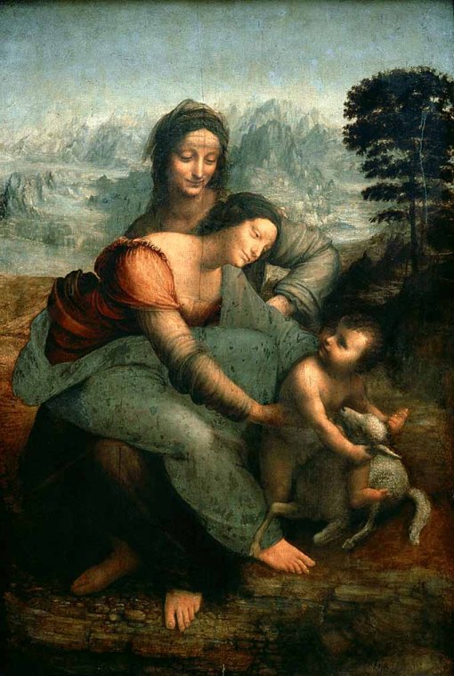 Leonardo+da+Vinci+-+The+Virgin+and+Child+with+Saint+Anne+