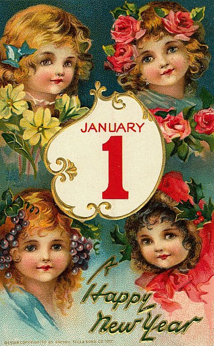 1 de janeiro, 3 quatro meninas