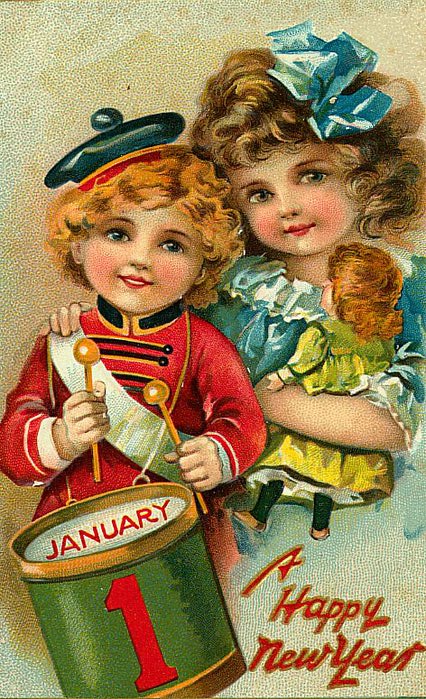 1 de janeiro, 8 com tambor e boneca