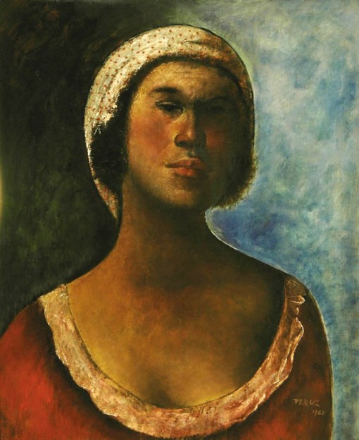 Orlando Teruz, Mulata, ost, 1965, 75 x 60 cm