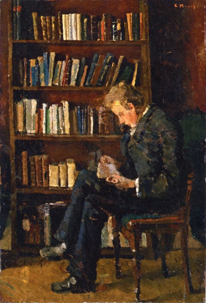 Edvard Munch Andreas Reading, 1882-83, Edvard Munch