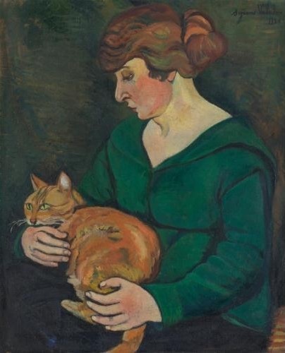 Suzanne Valadon (França, 1865-1938)Louson e Raminoou, 1920, ost, 60 x 48 cm
