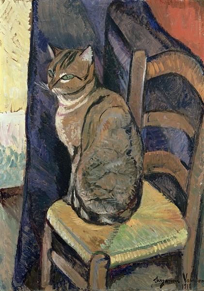 Suzanne Valadon study-of-a-cat-1918.jpg!Large